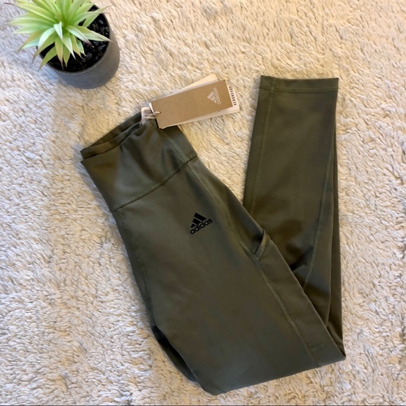 Olive Adidas Leggings | Poshmark
